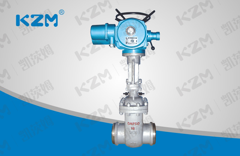 Electric water seal gate valve