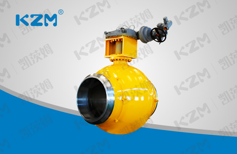 Electric ball type fully welded ball valve