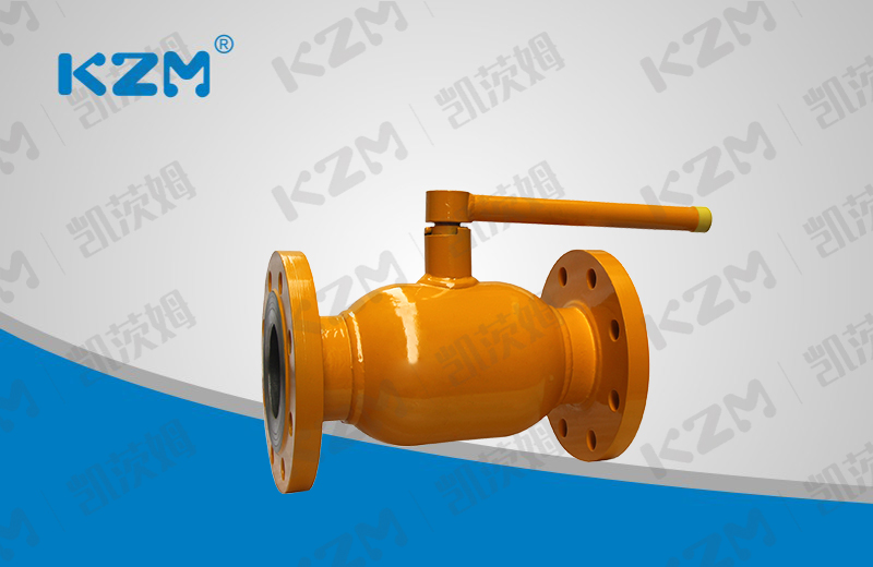 Fully welded flanged ball valve