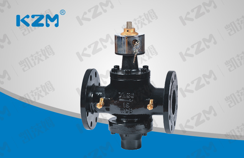 Self-operated flow balancing valve