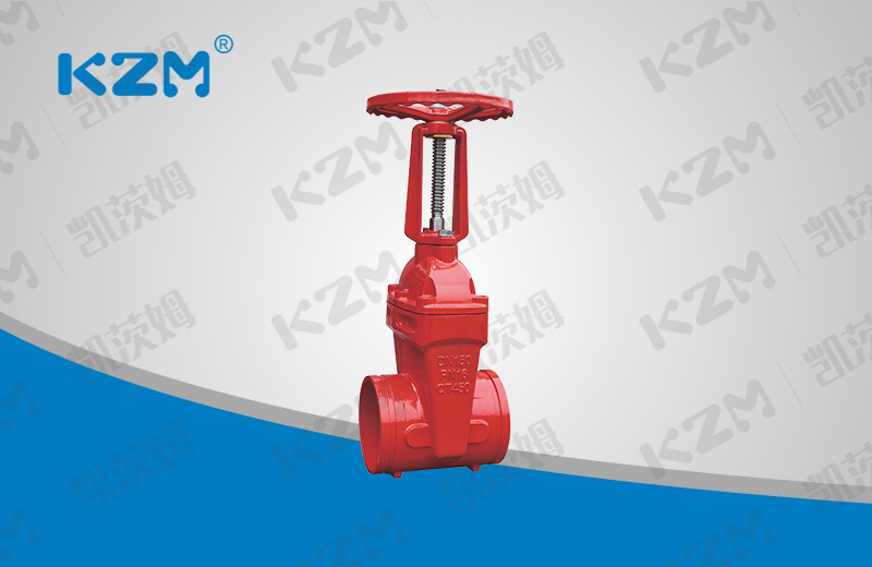 Fire-fighting groove rising stem gate valve