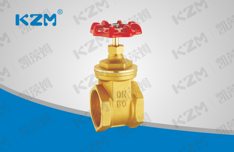 Brass flange gate valve