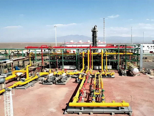 The first gas storage group in Northwest China realizes the same production and supply of gas from t